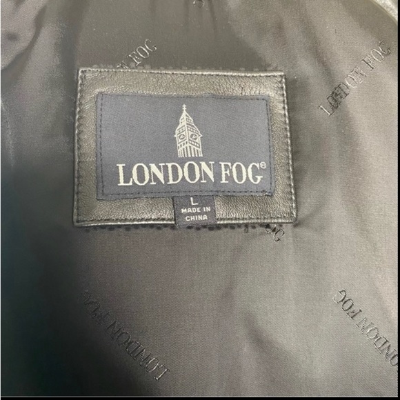 London Fog Genuine Leather Coat Womens - Picture 6 of 9